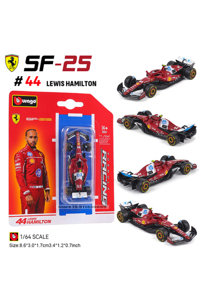 Choice5 1-64 2025 SF25-44 Bburago 1:64 McLaren F1 2025 MCL39 #4 Lando Norris ...