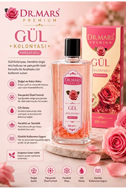 Store Dr Mars Gül Parçacıklı Kolanya