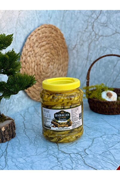BABACAN GURME TURŞULARI Çıtır Tatlı Biber Turşusu 2 kg – Geleneksel Ev Yapımı...