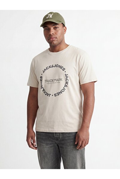 Jack & Jones Plus Tricou bărbătesc, mărimi mari, bumbac, Regular Fit, JJBENSON