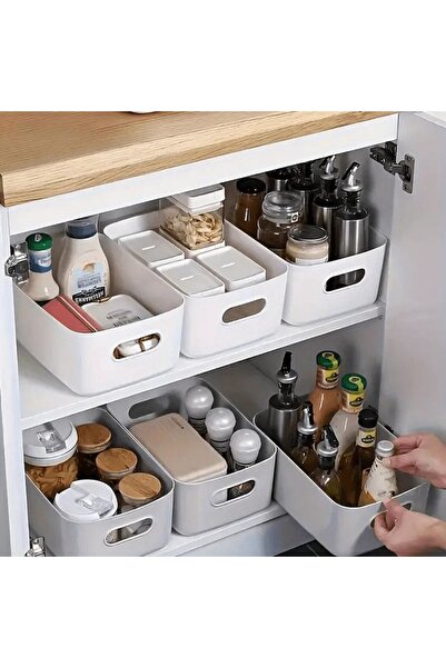 ASlife Home 6 Adet 4 Litre Buzdolabı Düzenleyici Dolap İçi Düzenleyici
