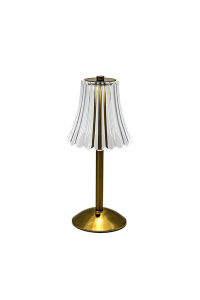 Choice Gold Table Lamp LED Touch Sensor Desktop Night Light Rechargeable Wire...