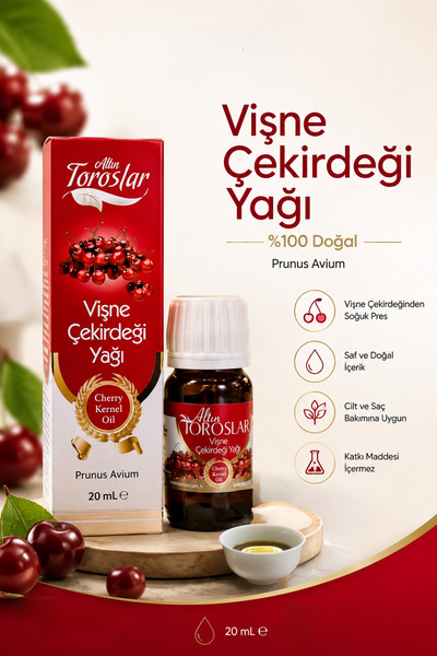 Harmanyeri Toroslar Cherry Seed Oil 20 ml