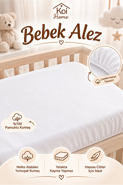 Koi Home Baby Mattress Cover Liquid/Waterproof 100% Cotton Mattress Protector...