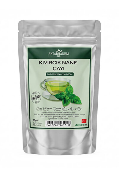 maisha&huile Kıvırcık Nane Çayı Kurutulmuş - Aromatik Ferahlatıcı Bitki Çayı ...