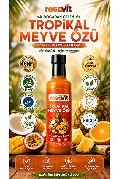 RESAVİT Tropikal Meyve Özü 500 gr
