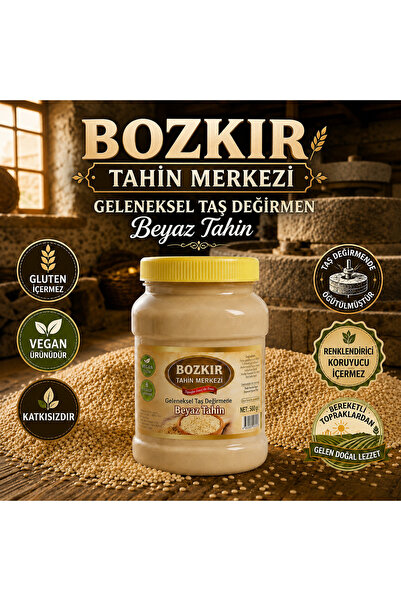 Hakbur Bozkır Yöresel Bozkır Tahin Merkezi Taş Değirmen Beyaz Tahin Vegan 935...