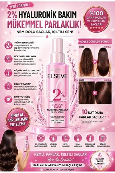 L'Oreal Paris L'Oréal Paris Elseve Hydra [Hyaluronic] Nem İle Dolgunlaştıran ...
