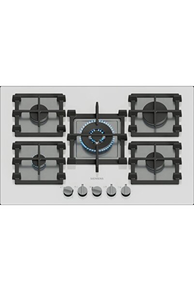 Siemens EP7A2QI40 Ocak Ankastre Gazlı Sert Cam Beyaz
