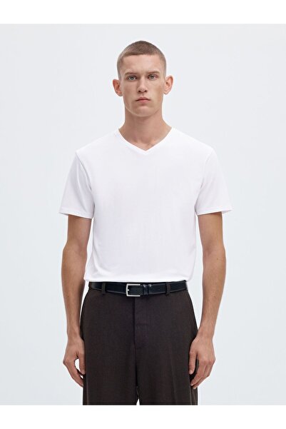 Selected Homme T-Shirt V-Ausschnitt