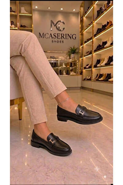 MCASERING Lüx Ortopedik Kaymaz Tabanlı Ultra Hafif Günlük Kadın / Kız OXFORD Babet Casual Ayakkabı