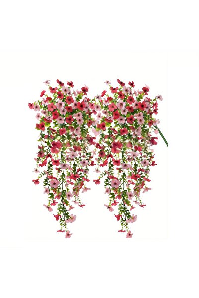 Choice4 2pcs rose pink 2/4pcs Artificial Flowers Simulated Eucalyptus Morning...