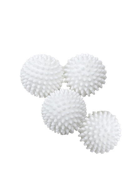 Choice 4Pcs white 4Pcs PVC Dryer Ball Reusable Laundry Ball Washing Machine D...