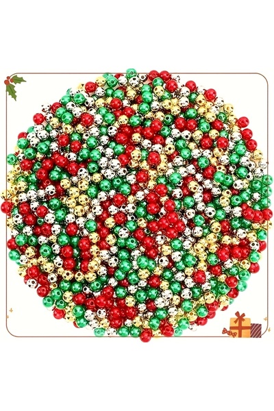 Choice 6mm-1000pcs Christmas color NO.1 1000/500pcs6/8mm Christmas Color Sche...