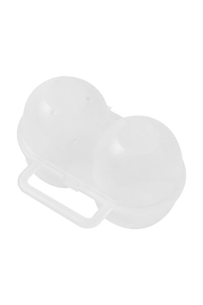 Choice 1PC 2cell 1pc 2-Cell Outdoor Portable Egg Box Plastic Egg Tray Refrige...