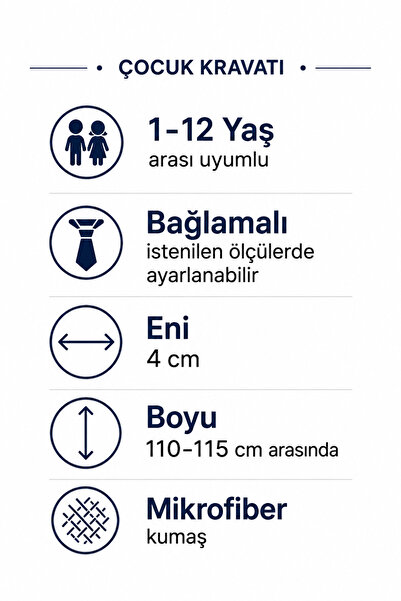 Algitsin O L A Çocuk Kravat Pembe 1-12 Yaş