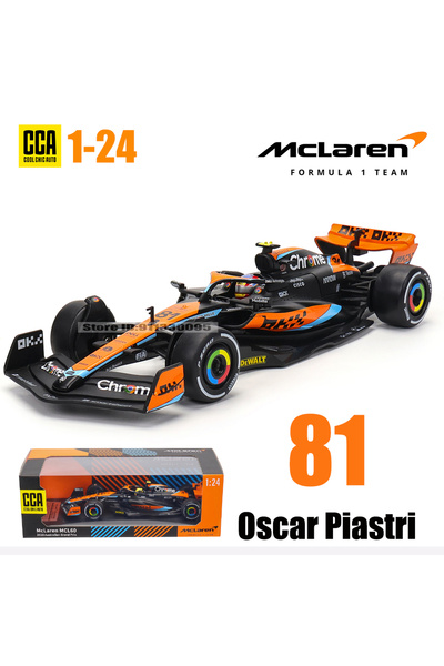 Choice1 1-24 MCL60-81 CCA MSZ 1:24 New McLaren F1 Team 2023 MCL60 4# Lando No...