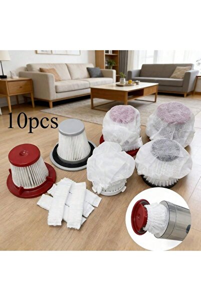 Choice 10pc Experience Suit Disposable Vacuum Cleaner Filter Bags, Elastic Fi...