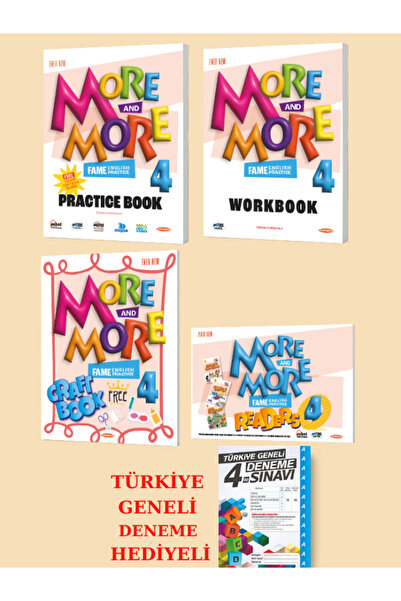 Kurmay Elt Yayınları Kurmay Elt More And More 4. Sınıf English Practice + Wor...