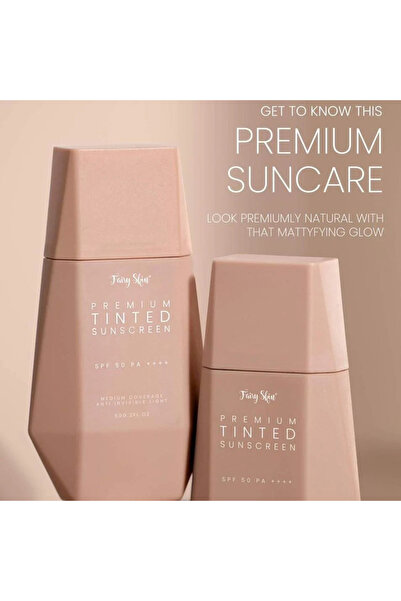 Fairy Skin واقي شمس ممتاز للتفتيح وواقي شمس ملون