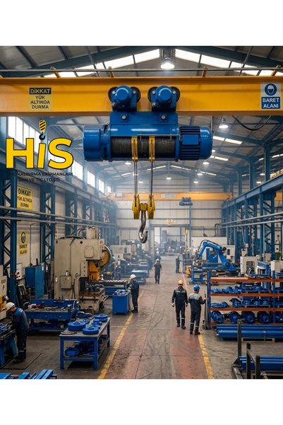 Shun 10 Ton 9 Metre 4 Hareket MONORAY VİNÇ kılavuzlu 380V