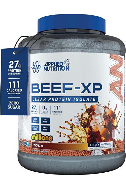 applied nutrition بيف-إكس بي، بروتين لحم بقري معزول ومحلل، ملايين الكولا، 1.8...