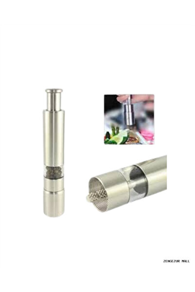ZERO LAND Zengezur Salt and Pepper Grinder - Transparent (173404) Acrylic Con...