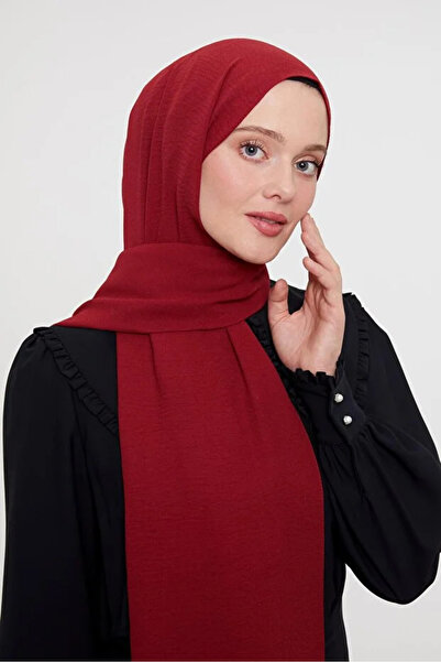 Yüsra Shop Levidor Cazz Shawl Burgundy