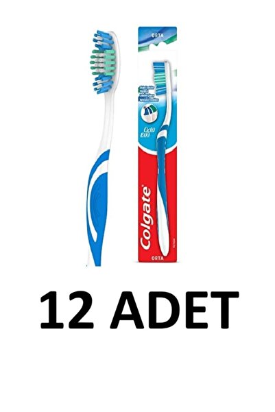 Colgate Palmolive Colgate 3 Effect Toothbrush Medium X 12 Pcs