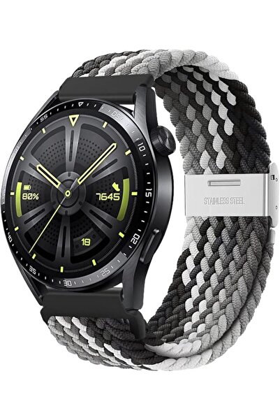 GENERAL XMUXI Compatible with Huawei Watch GT 7 46mm Straps Braided Nylon Ban...