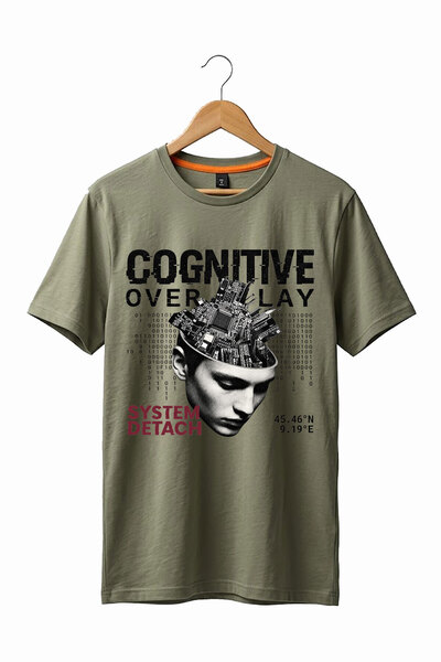 The Baski Σύστημα Γνωσιακής Επικάλυψης Detach Design Τυπωμένο Unisex Y2k Stre...