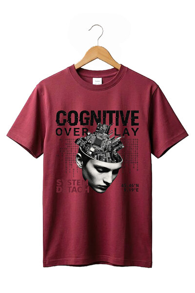 The Baski Σύστημα Γνωσιακής Επικάλυψης Detach Design Τυπωμένο Unisex Y2k Stre...