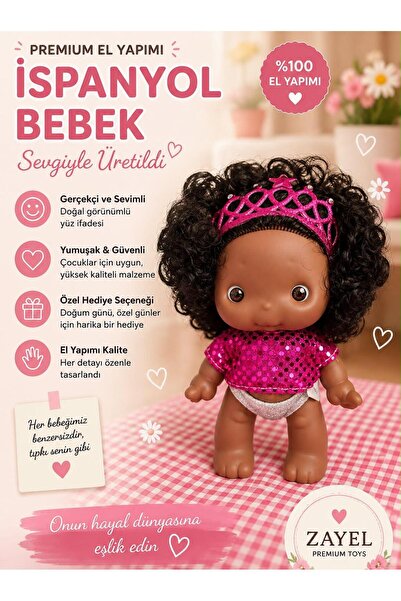 MARINA & PAU 26 cm PAU BASIC Elena Oyuncak Bebek | İspanyol Bebek