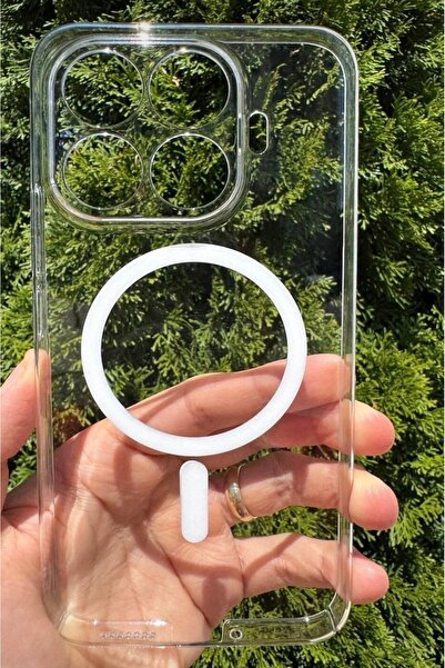 ENİLTECH Mi 17T PRO Uyumlu Kılıf İnce Sert Sararmaz Magsafe Kamera Kenarı Korumalı Koruyucu Dayanıklı