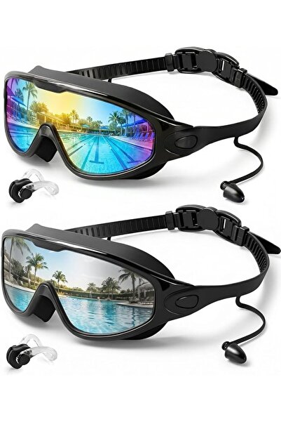 GENERAL Rantizon Anti-Fog Uv Protection Anti-Leak Swimming Goggles for Men Wo...
