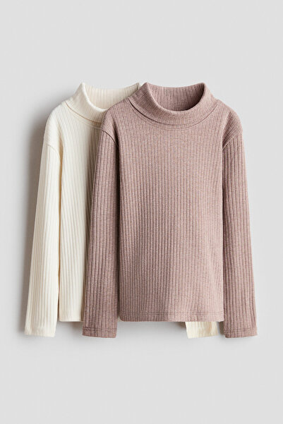 H&M 2’li Ribanalı Balıkçı Yakalı Üst