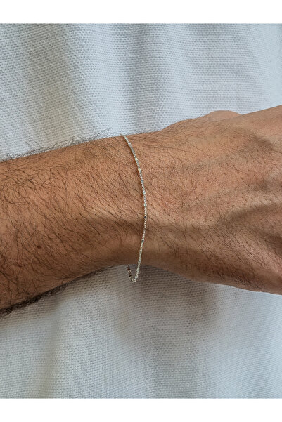 Genel Markalar Cuby 925 Ayar Gümüş Unisex Bileklik