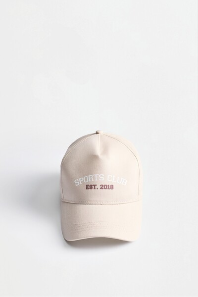 LEFTIES Sports Club baskılı şapka