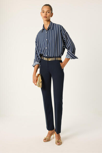 Touché Privé Striped Relax Poplin Shirt