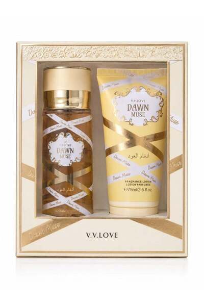 V.V LOVE في.في. مجموعة هدايا عطر لوف دون موس أود ميلوديز للنساء - (رذاذ عطري ...