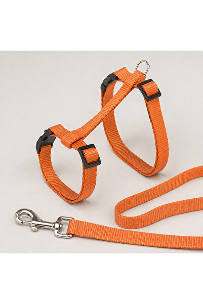 Royalist Adjustable Harness and Leash Set for Adult Cats, Nylon, 27–45 cm, Le...