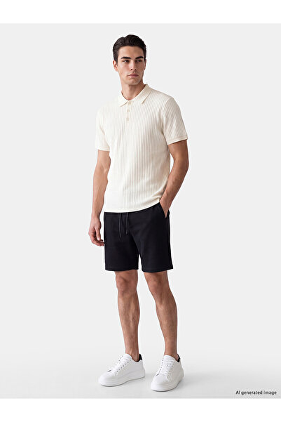 LC Waikiki Nevavm Regular Fit Men's Shorts with Difference