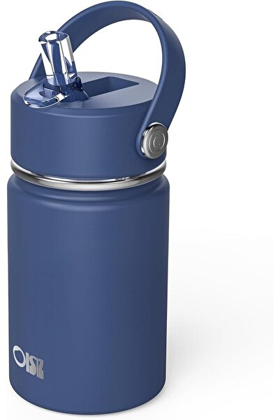 GENERAL Oyes Kids Water Bottle with Straw Lid 14Oz/400Ml, 316 Stainless Steel...