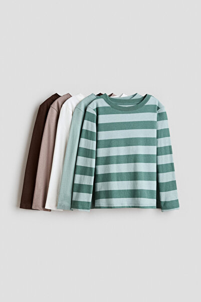 H&M 5'li Pamuklu Üst