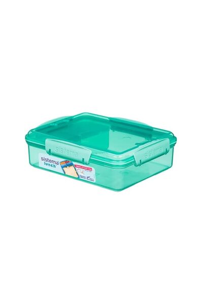 Generic Sistema 975ml Snack Attack Duo Box Green, 41482
