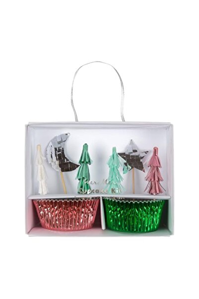 Generic Meri Meri Festive Tree Cupcake Kit
