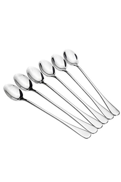 Generic SZLFSX 10 Piece Long Handle Iced Tea Spoon, Stainless Steel Coffee Mi...