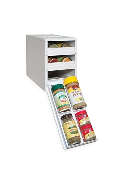 Generic YouCopia SpiceStack Adjustable Spice Rack Organizer, Pull-Down 12-Bot...