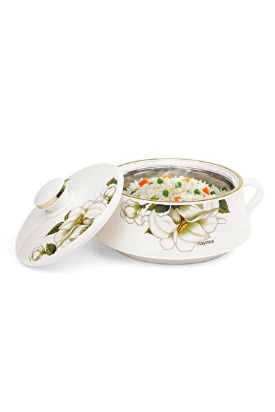 Generic Nayasa Lorenzo Insulated Inner Stainless Steel Casserole- 1500 ML | S...