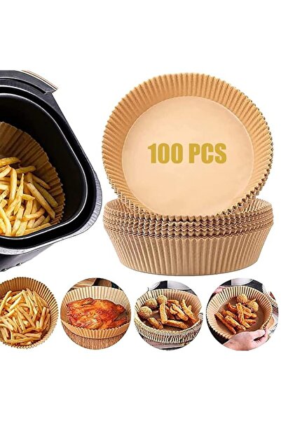 Generic Showay 100PCS Air Fryer Disposable Paper Liner, Necomi Non-stick Disp...